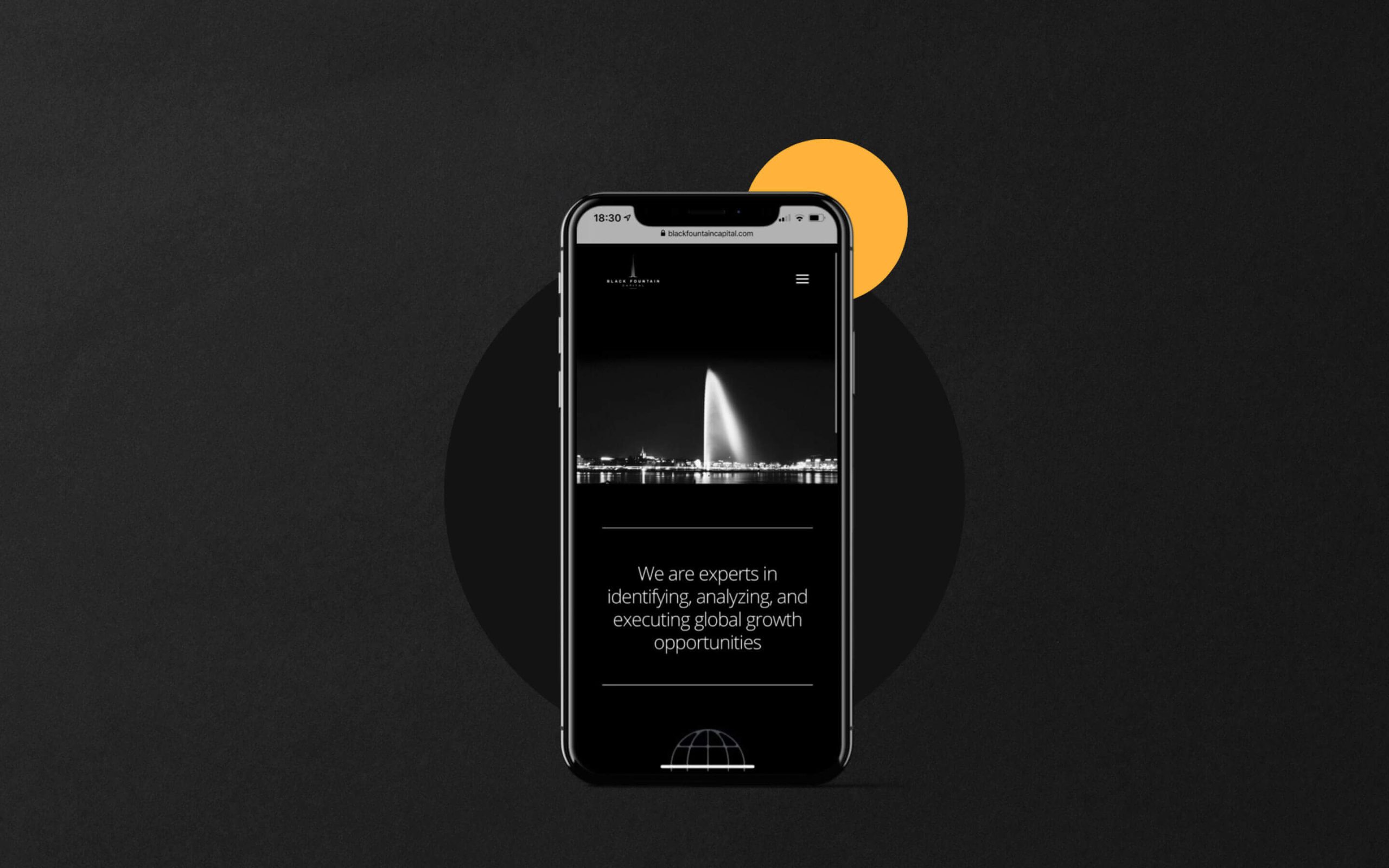 Black Fountain Capital — proyecto de Mariona Agency