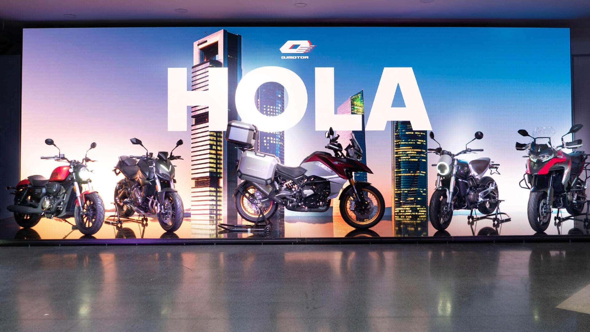 QJ Motor — Presentación a prensa en Madrid — proyecto de Mariona Agency