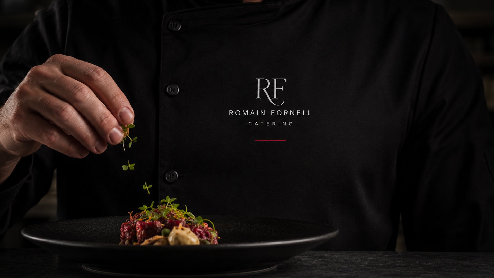 Catering Romain Fornell — proyecto de Mariona Agency