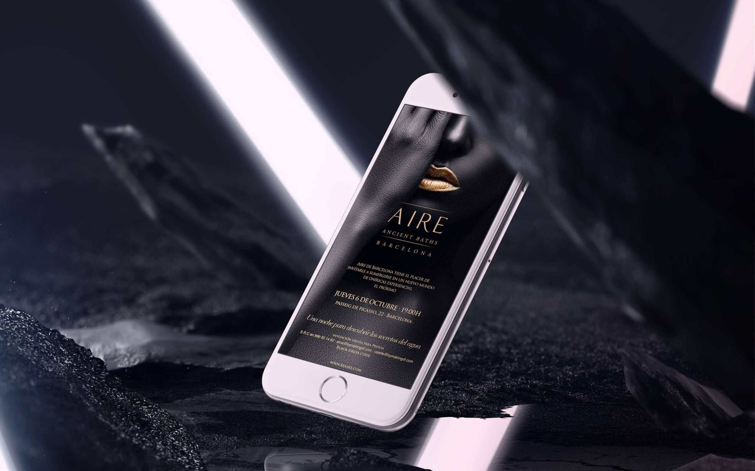 AIRE Ancient Baths Barcelona — proyecto de Mariona Agency