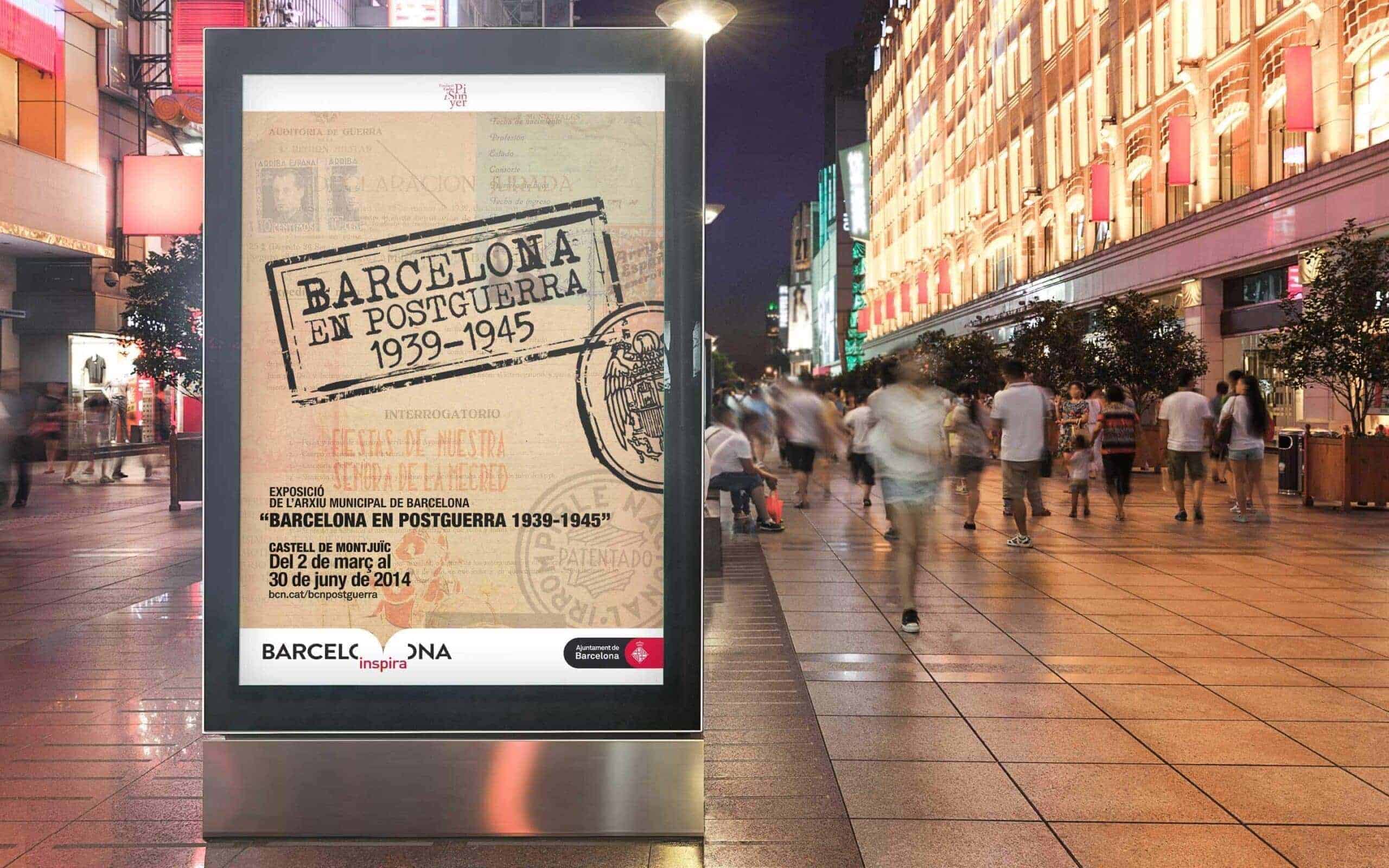 Barcelona en Postguerra — proyecto de Mariona Agency