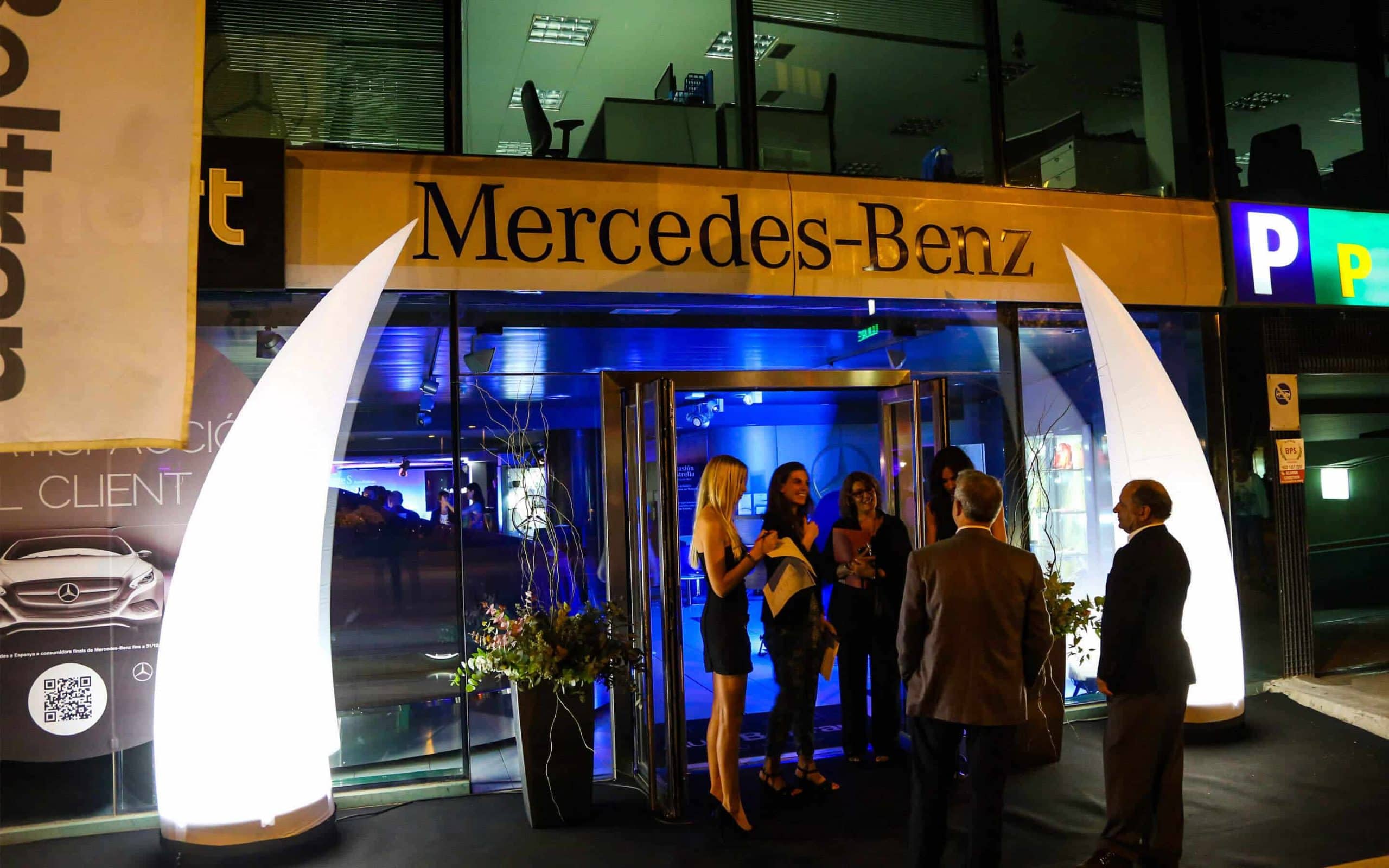 Presentación Mercedes-Benz Clase S — proyecto de Mariona Agency