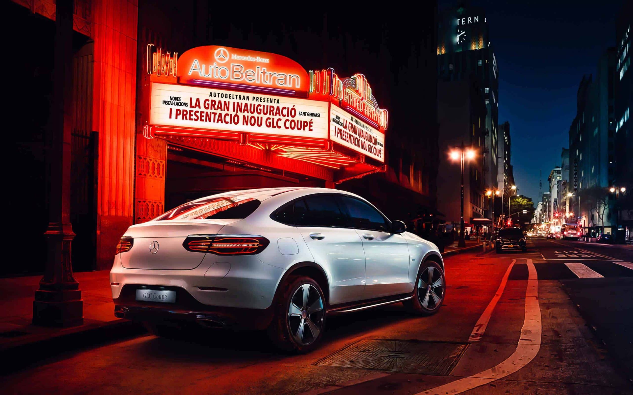 Presentación Mercedes-Benz GLC Coupé — proyecto de Mariona Agency