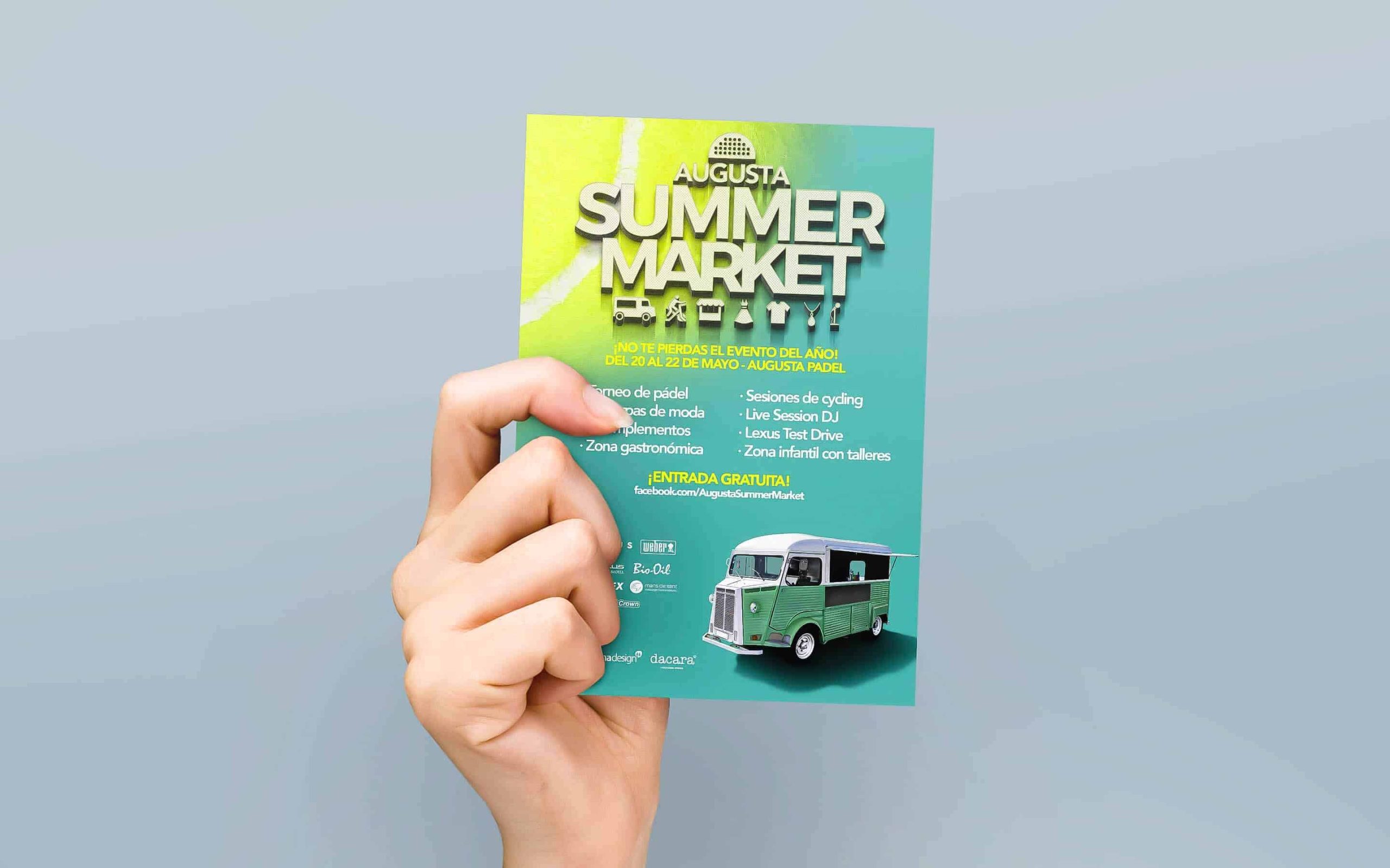 Sant Cugat Summer Market — proyecto de Mariona Agency