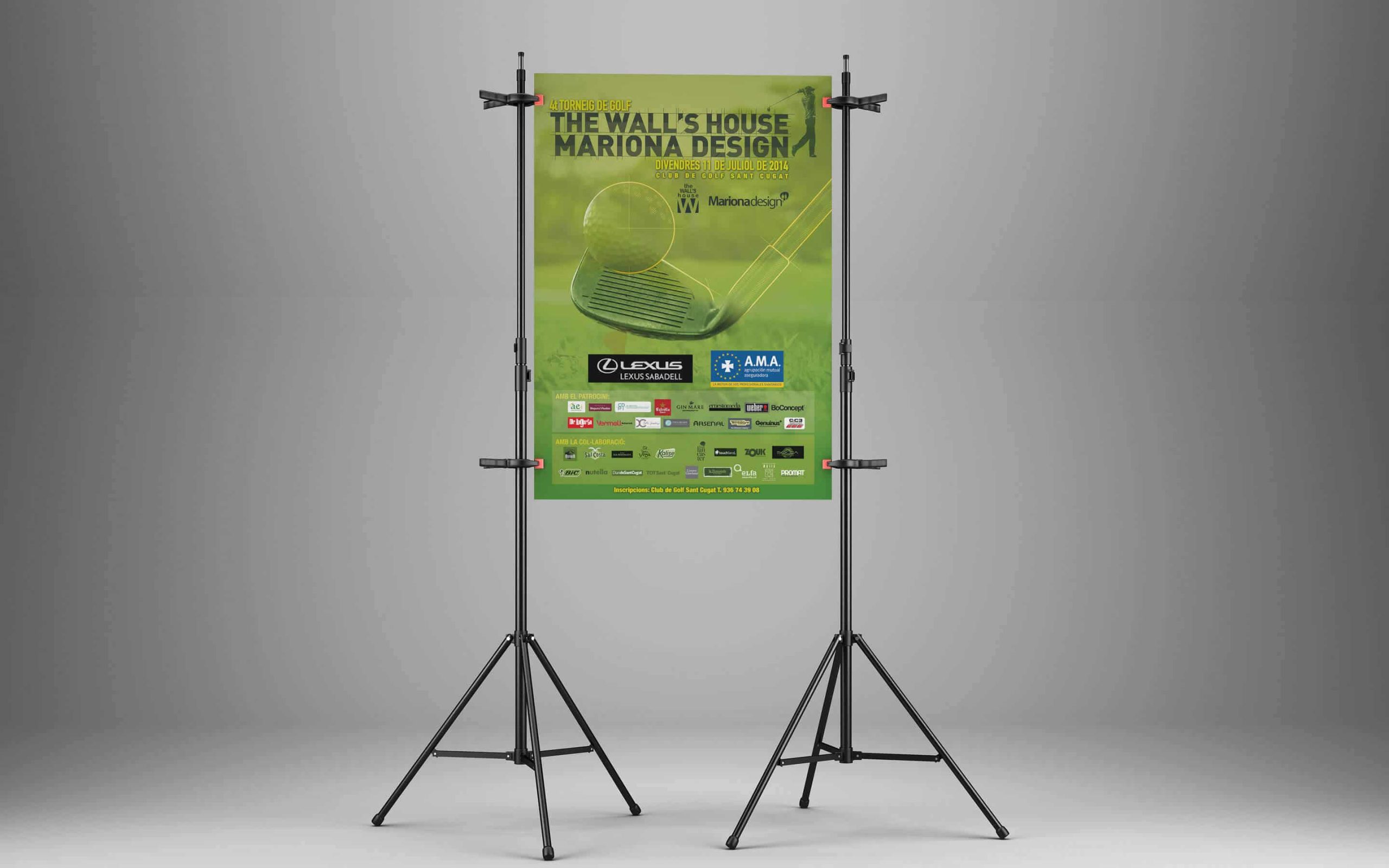 Torneo de Golf MarionaDesign — proyecto de Mariona Agency